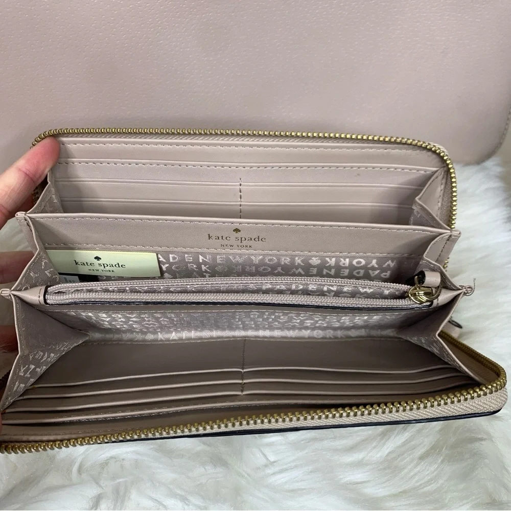 Kate Spade Almandine Terri Grove Street Bag and Neda Wallet Set
